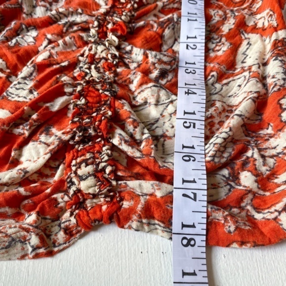 Free People Say The Word‎ Top / Ruby Red Combo Cropped Top - Picture 13 of 15